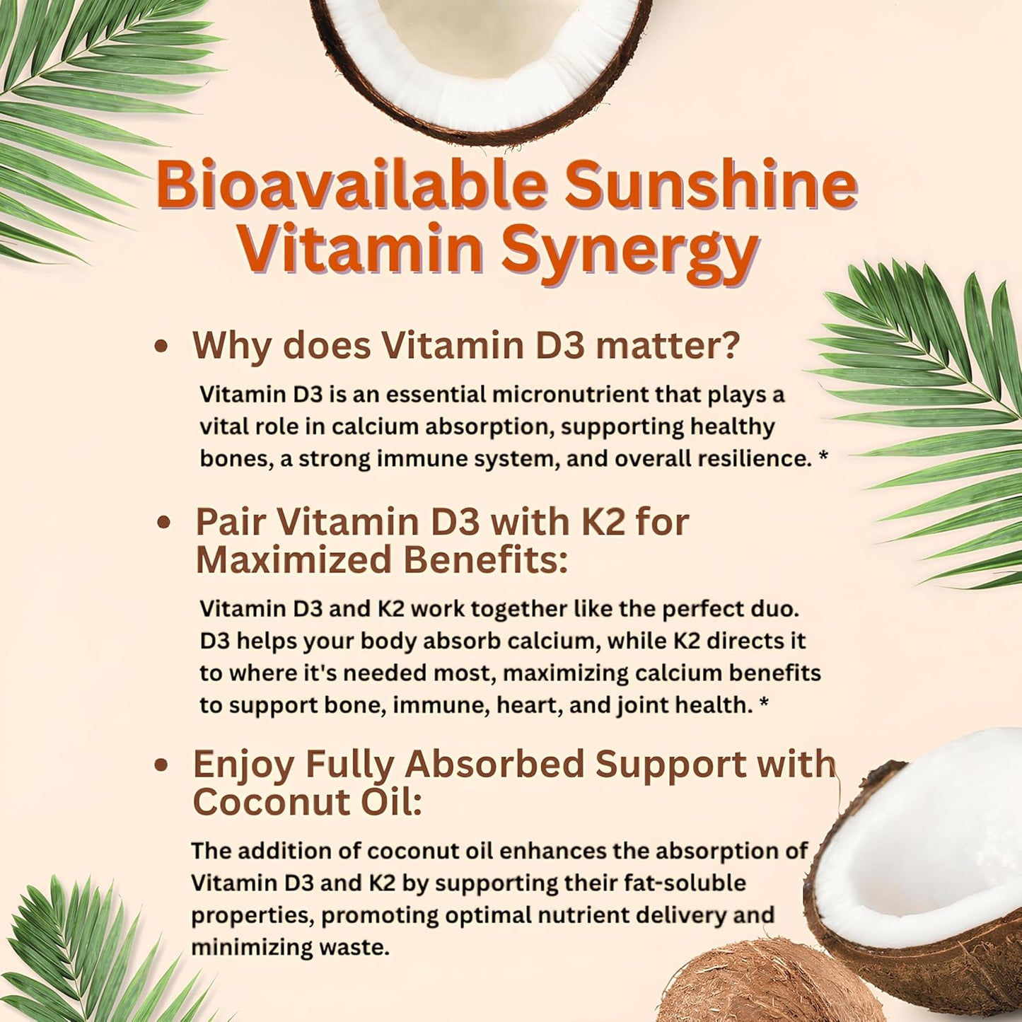 Recommended Daily Dose of Micro Ingredients D3 K2 Softgels – 1 Capsule Per Day for Wellness Support of Micro Ingredients