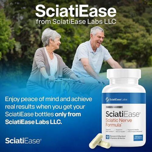 Sciatic Nerve Pain Support with Alpha Lipoic Acid and PEA