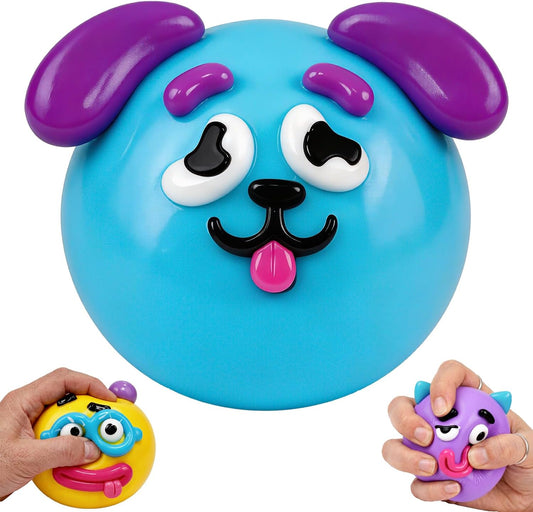 Dog Face Swap Squishy – Cute Slow Rise Stress Relief Sensory Fidget Toy