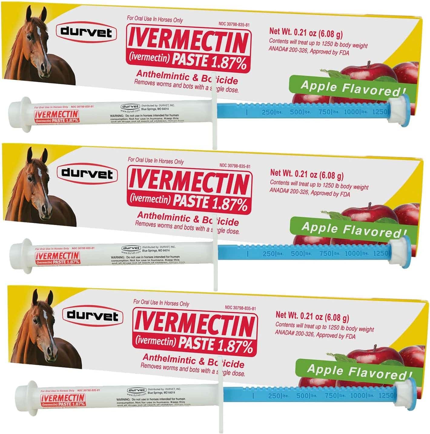 🔥Last Day 50% OFF - ivermectin Horse Paste 1.87% 6.08g Tubes