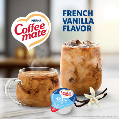 Nestlé Coffee-Mate Liquid Creamer Singles Unboxed on Kitchen Counter