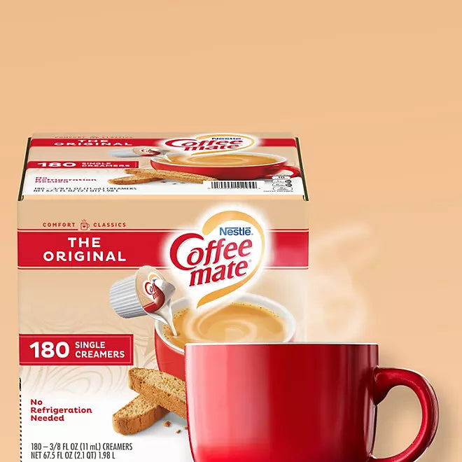 Single-Serve Coffee Creamer Pods – Nestle Coffee-Mate Original

