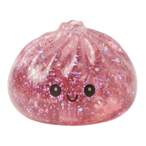 Ultra rare glitter mystery squishy dumpling special edition collectible fidget toy