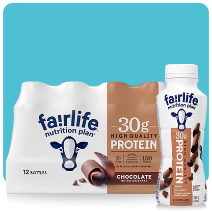 Fairlife Chocolate Protein Shake 12-Pack with 30g Protein per Bottle

