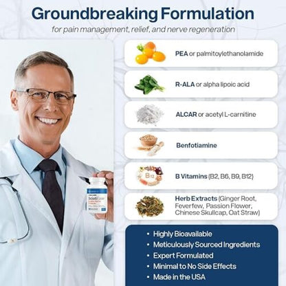 Vitamin B Complex Capsules for Nerve Regeneration