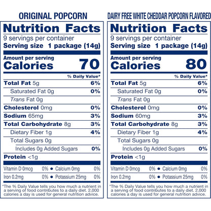 Popcorn Ingredients Gluten Free Non GMO

