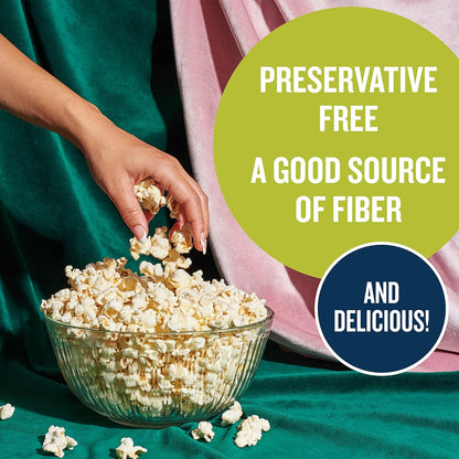 Skinny Pop Variety Box Open with Popcorn Inside

