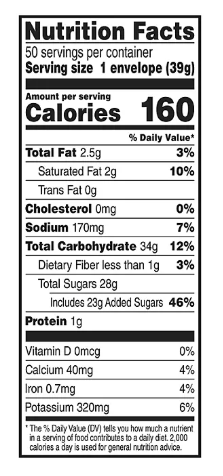 Swiss Miss Hot Chocolate Mix 50 Packets Front Packaging

